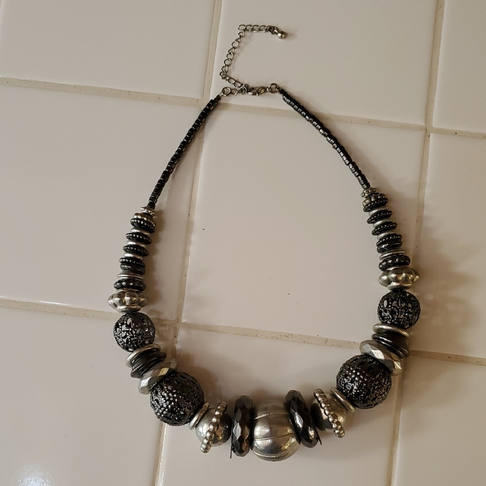 Vintage Statement Necklace By Bold Elements - image 1